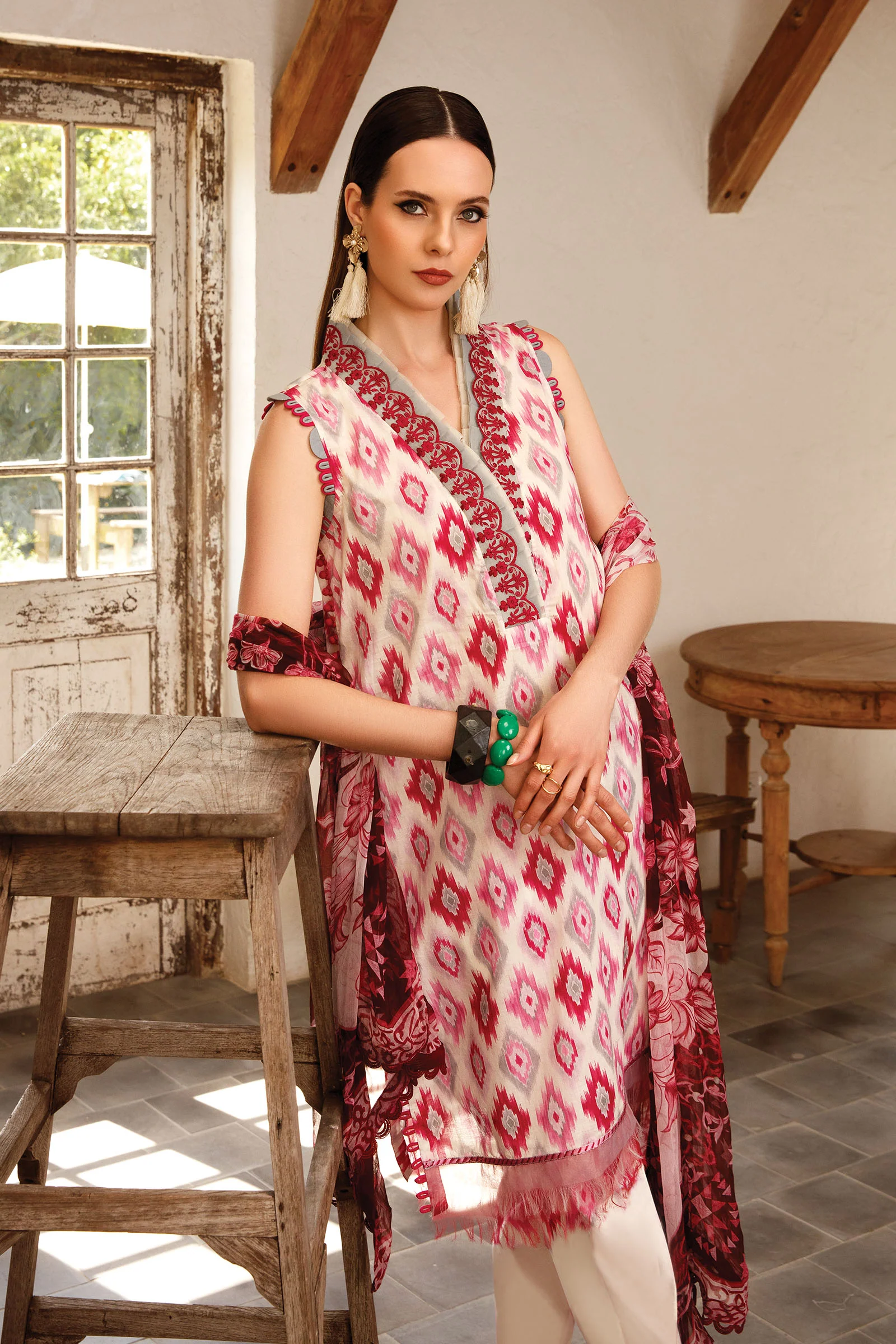 Unstitched fabric | Pink MB-US23-111-B - Image 2