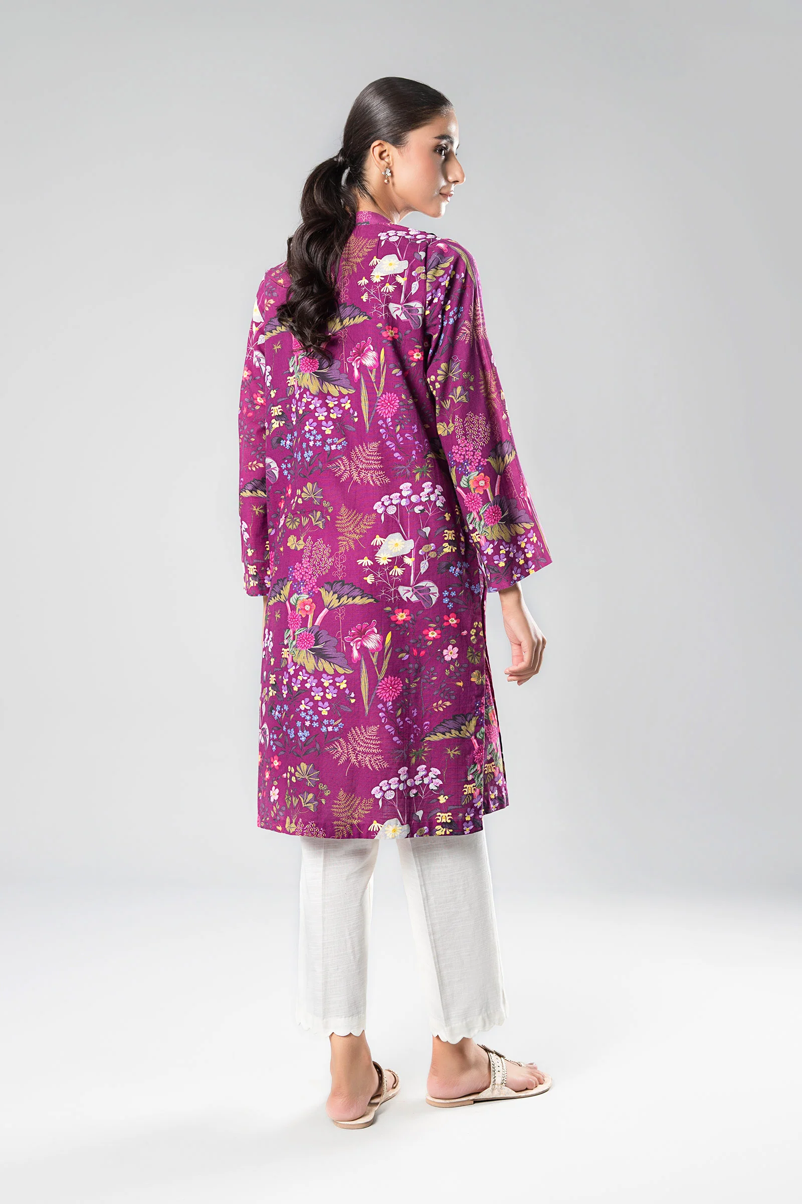 1 Piece - Khaddar Shirt | MB-US23-201-A - Image 8