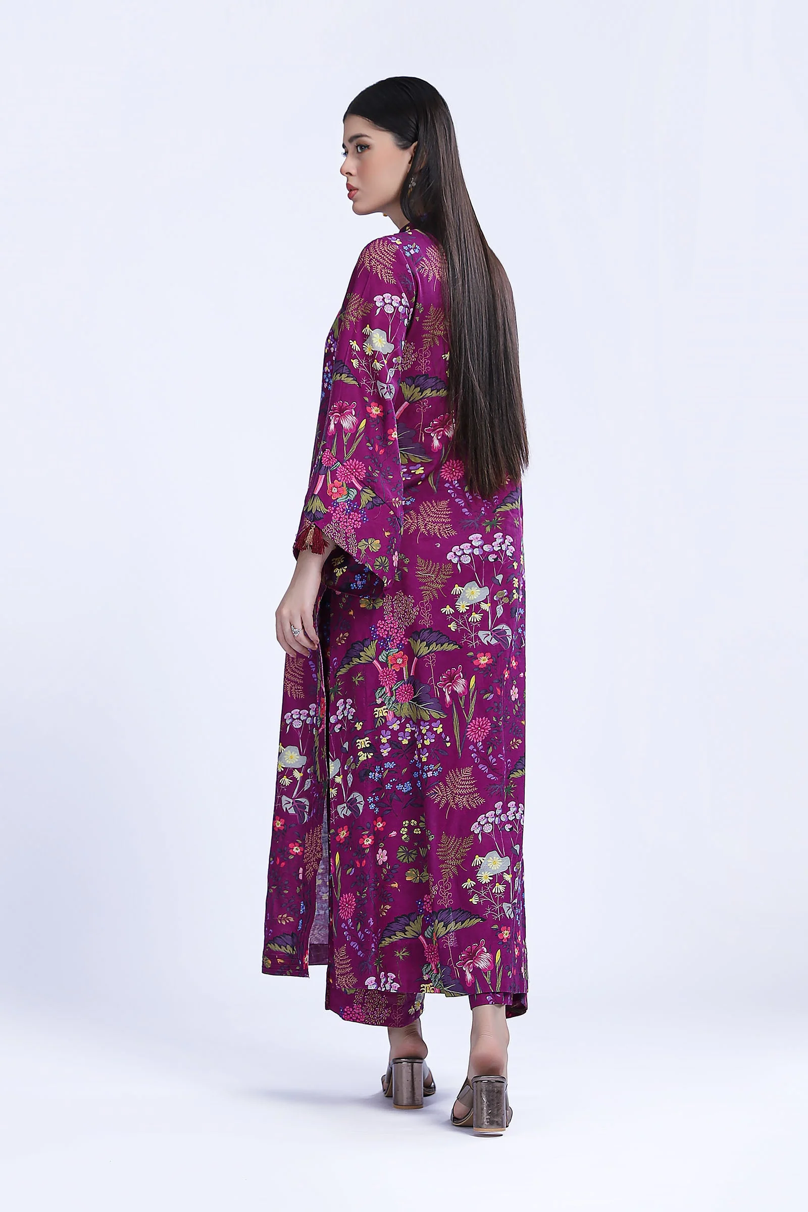 1 Piece - Khaddar Shirt | MB-US23-201-A - Image 9