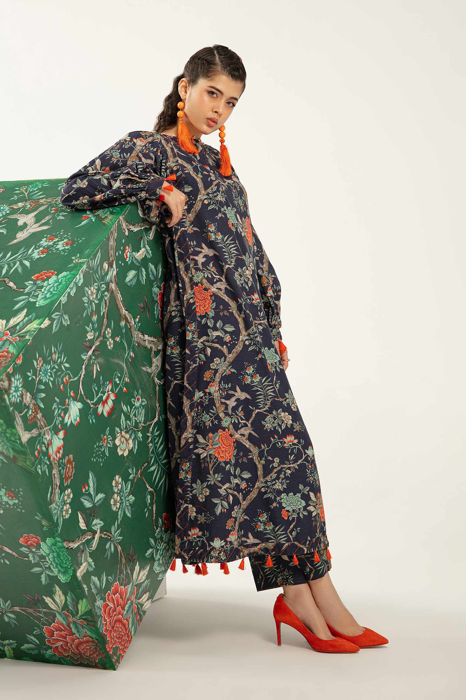 2 Piece - Khaddar Suit | MB-US23-202-A - Image 8