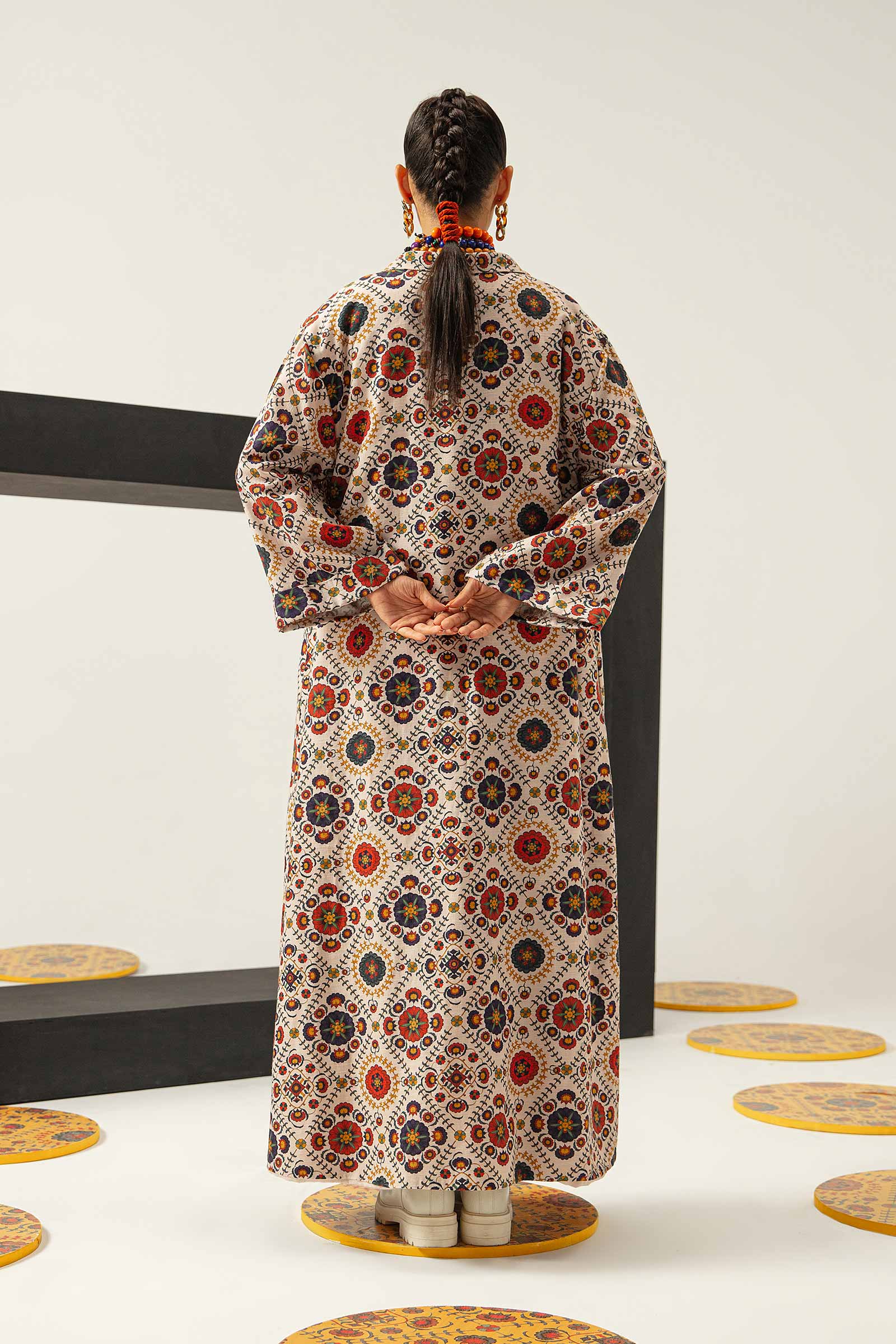 2 Piece - Khaddar Suit | MB-US23-203-A - Image 11
