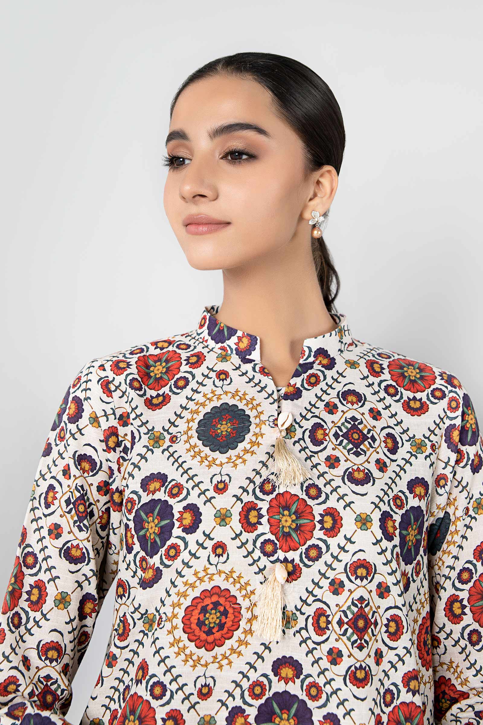 2 Piece - Khaddar Suit | MB-US23-203-A - Image 3