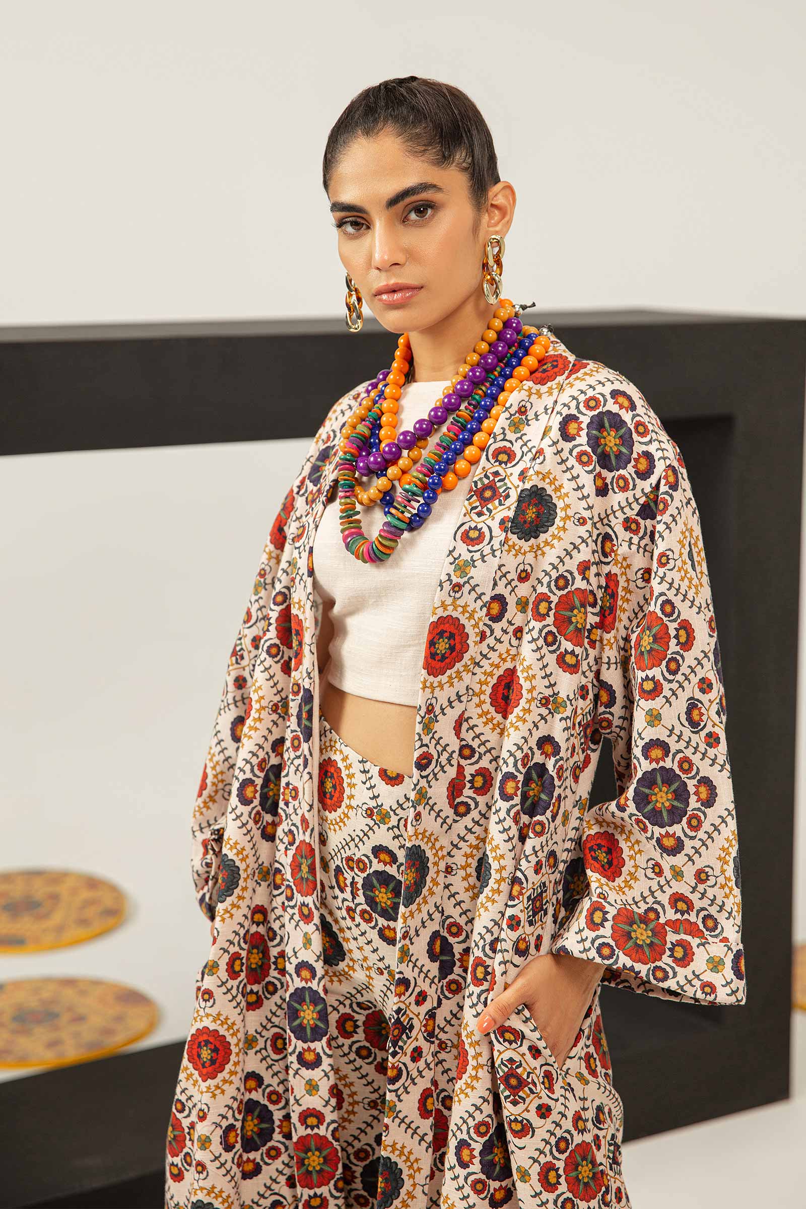 2 Piece - Khaddar Suit | MB-US23-203-A - Image 8