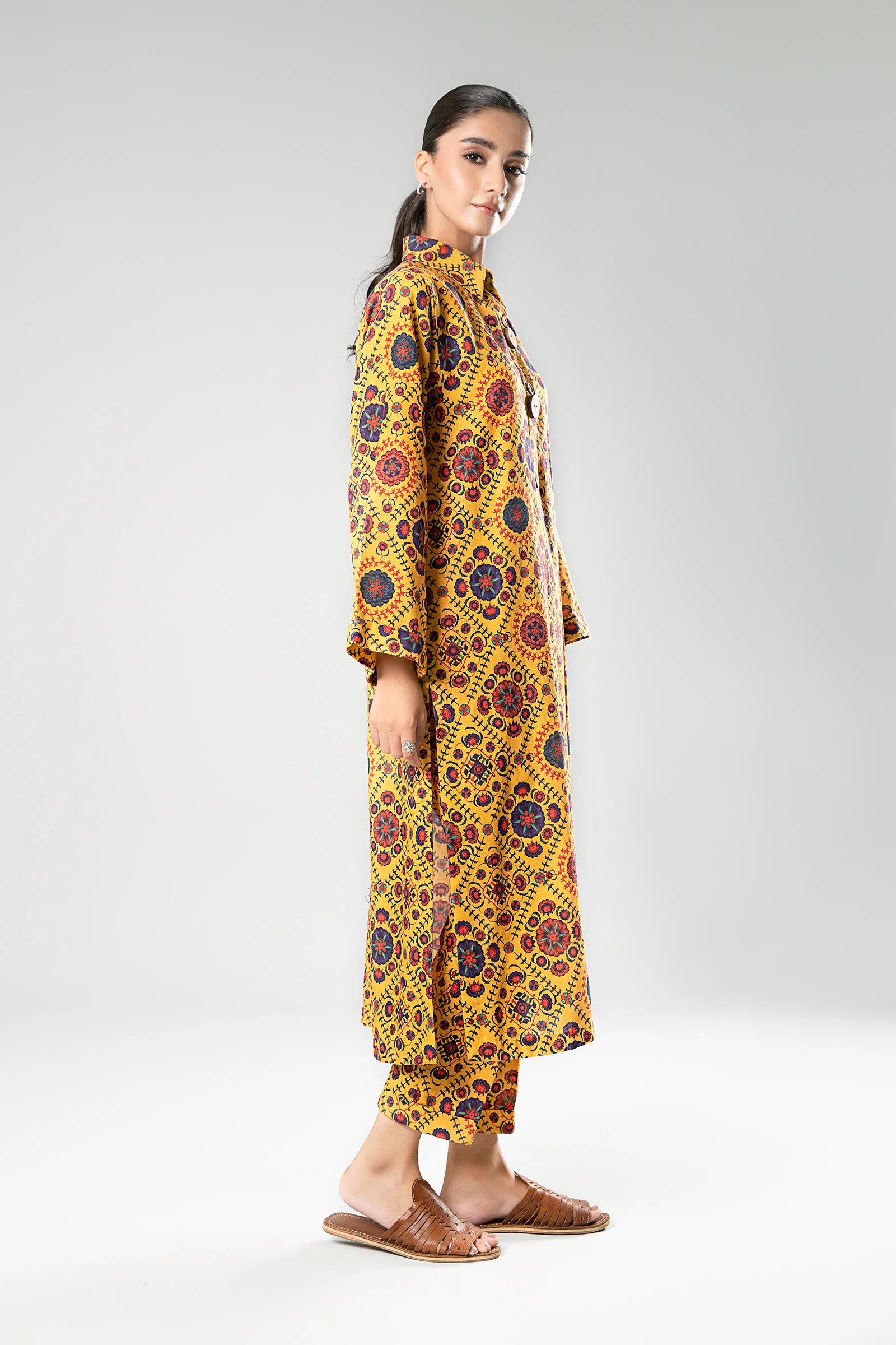 2 Piece - Khaddar Suit | MB-US23-203-B - Image 6
