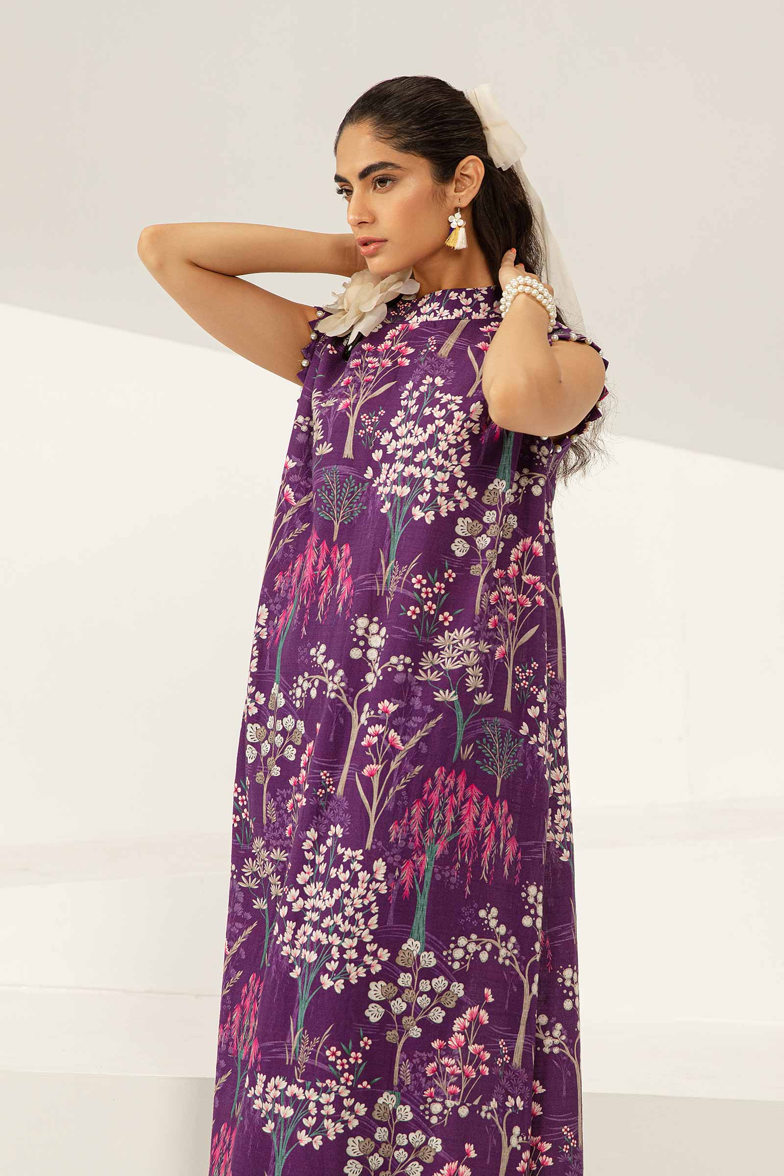 1 Piece - Khaddar Shirt | MB-US23-205-A - Image 6