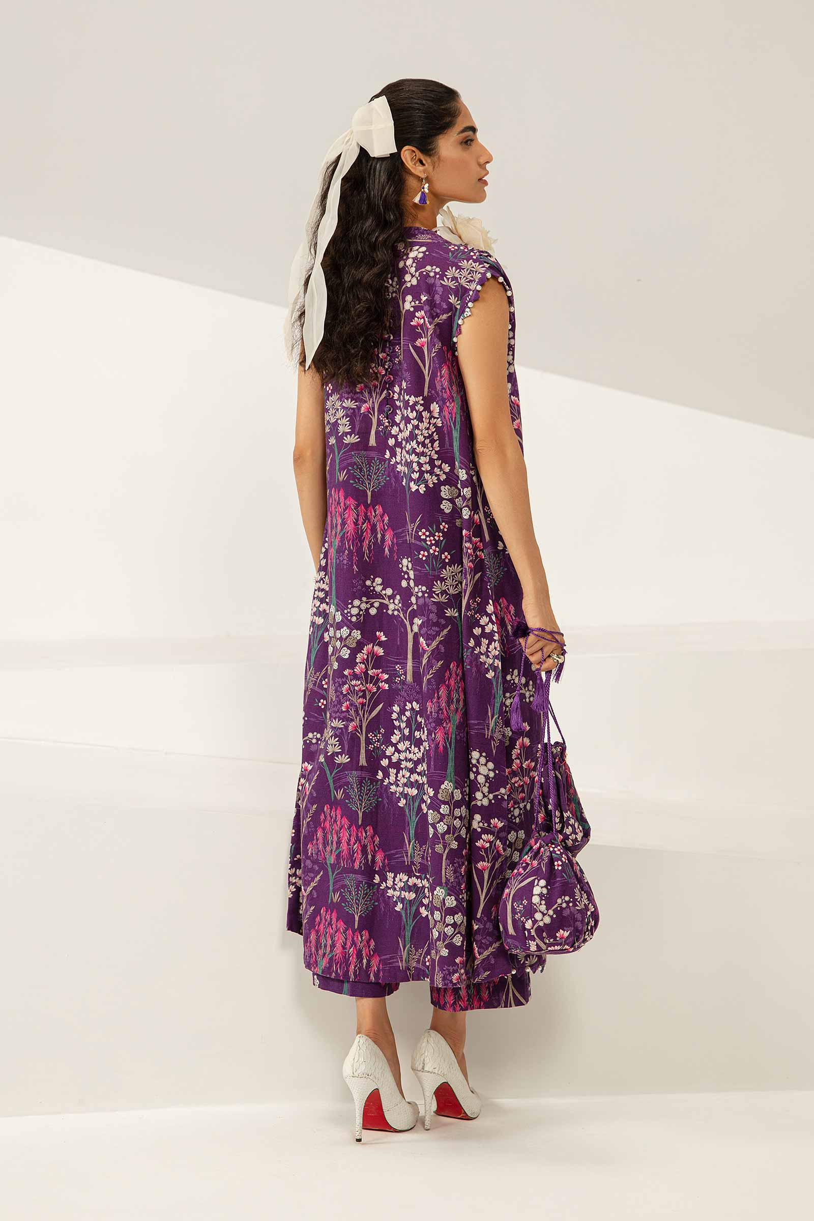 1 Piece - Khaddar Shirt | MB-US23-205-A - Image 9