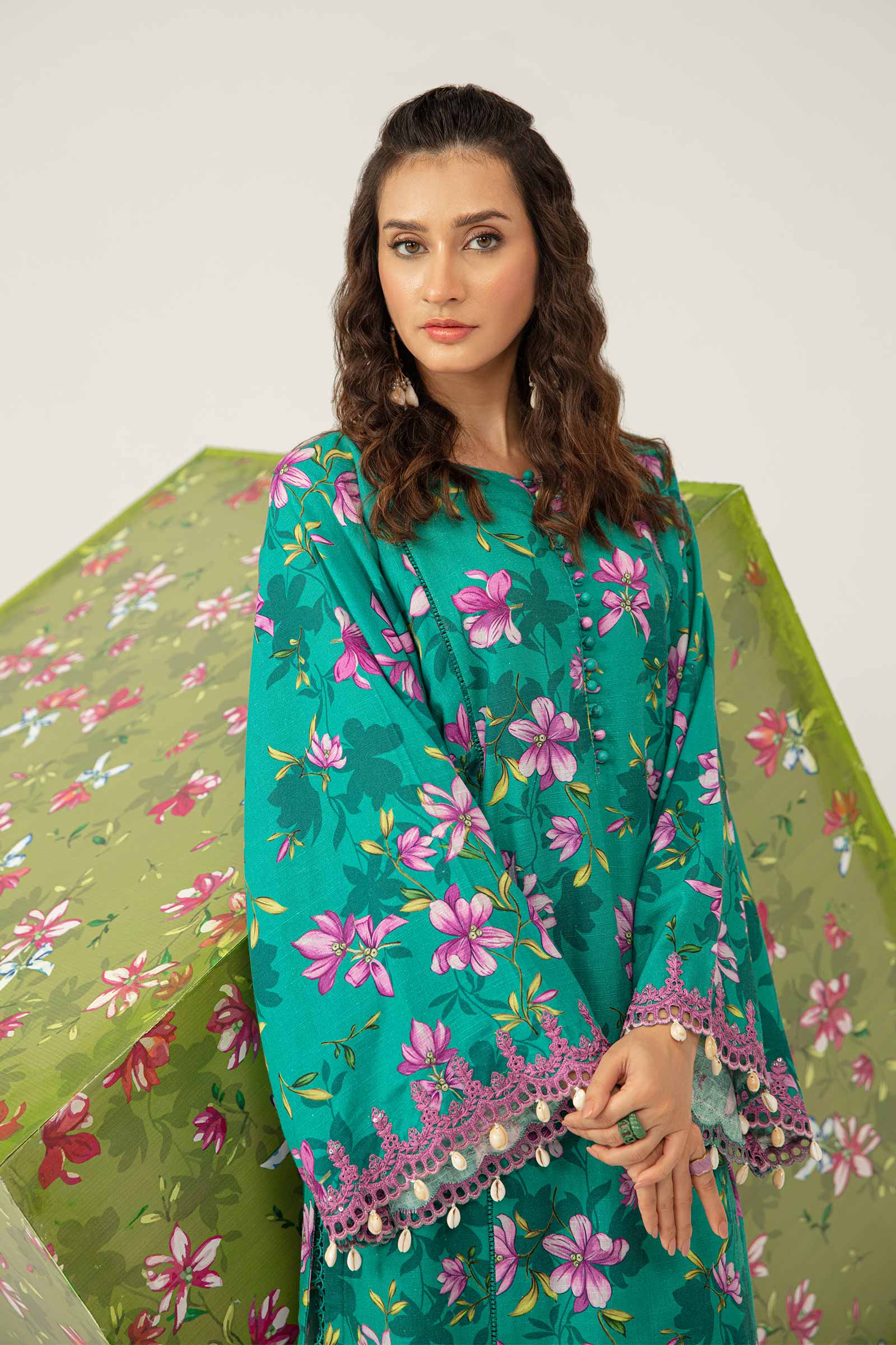 2 Piece - Khaddar Suit | MB-US23-207-A - Image 7