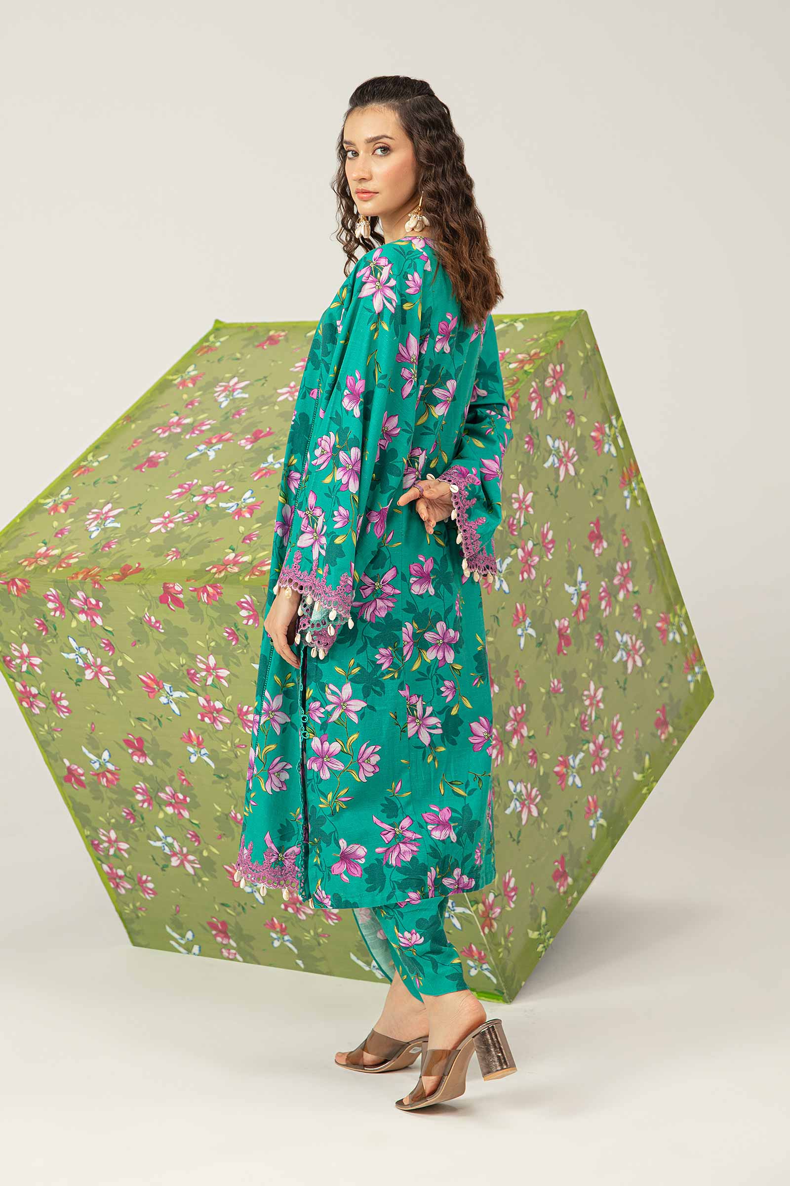 2 Piece - Khaddar Suit | MB-US23-207-A - Image 9