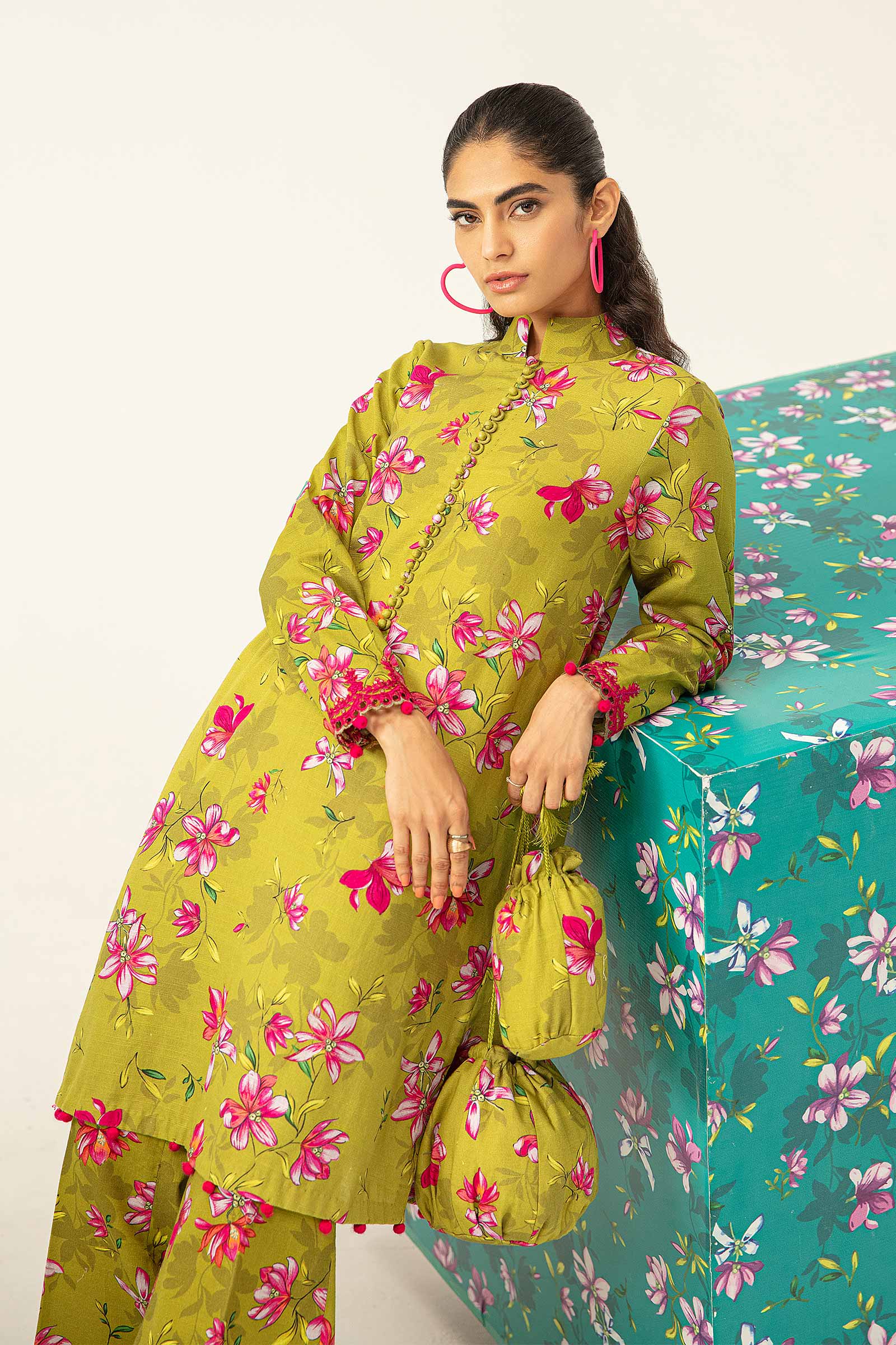 2 Piece - Khaddar Suit | MB-US23-207-B - Image 8