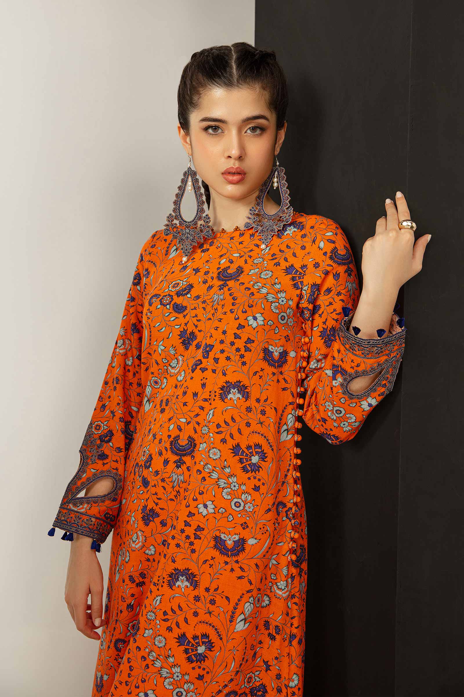 3 Piece - Khaddar Suit | MB-US23-209-B - Image 6