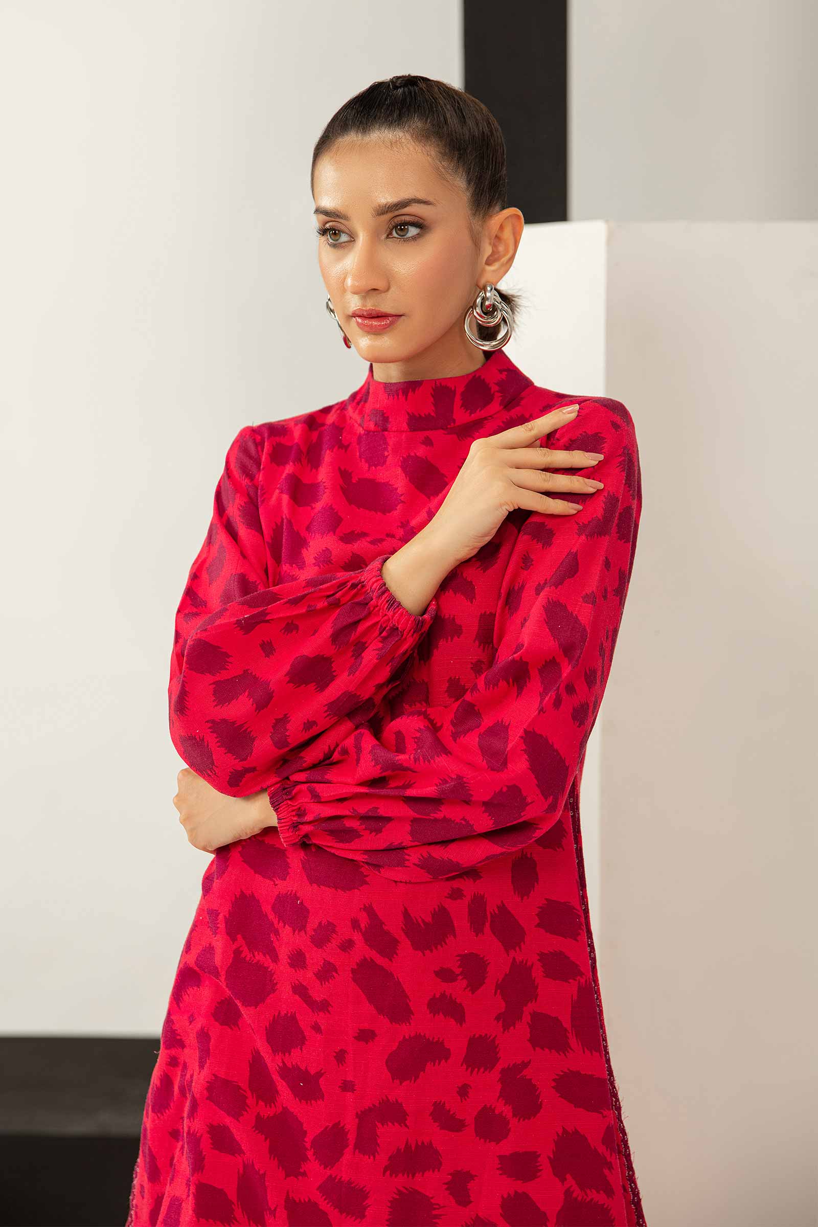 3 Piece - Khaddar Suit | MB-US23-210-A - Image 8