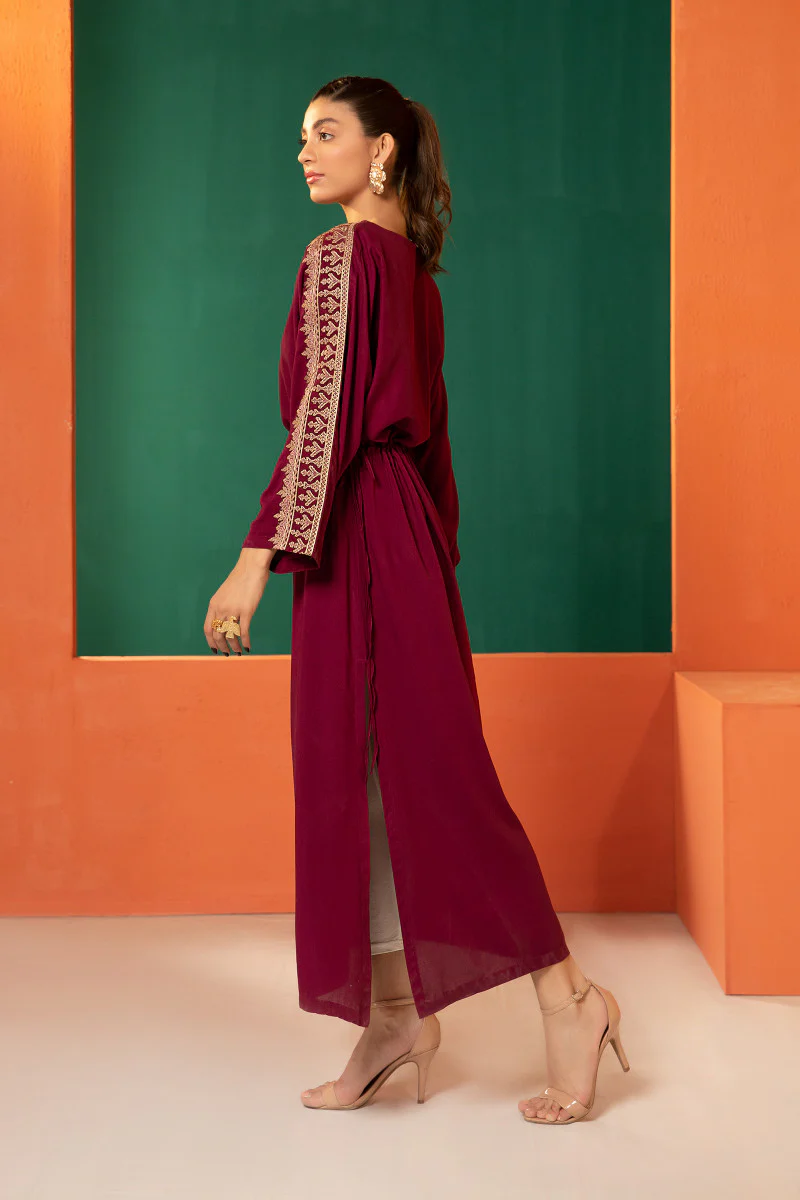 Shirt Maroon MB-W21-14 - Image 2