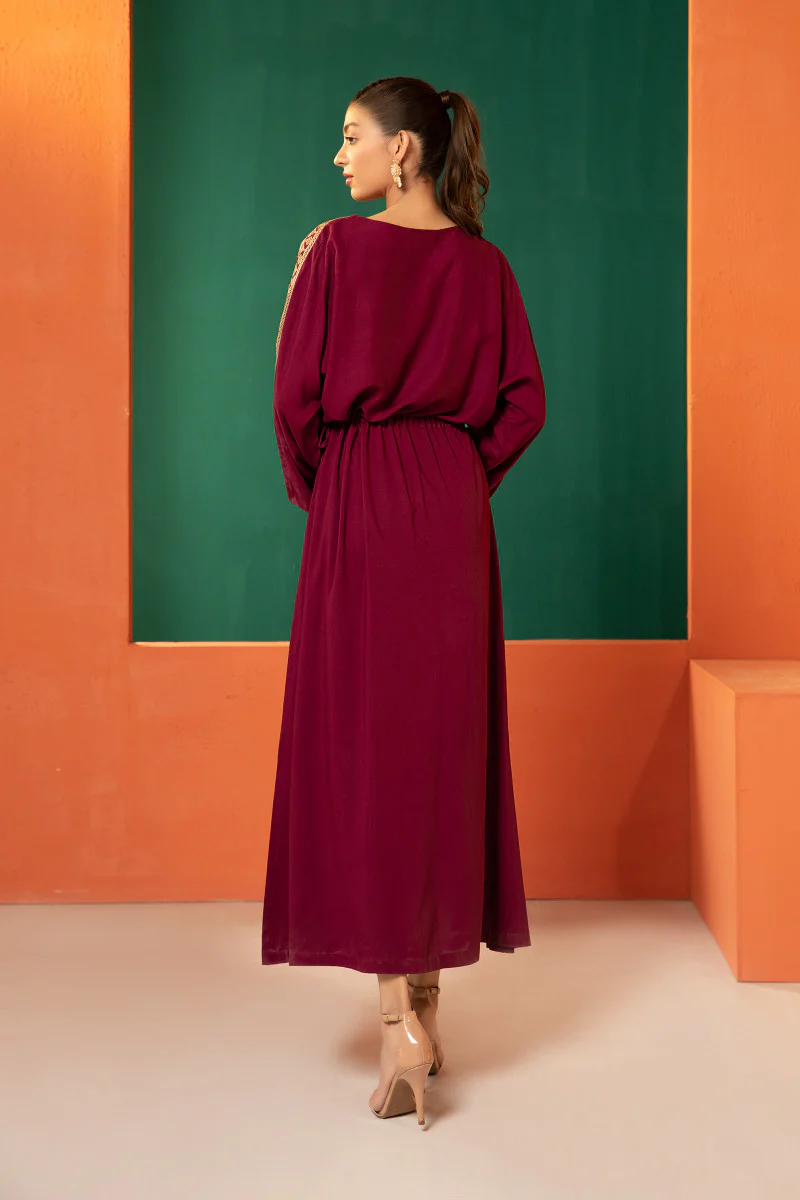 Shirt Maroon MB-W21-14 - Image 3