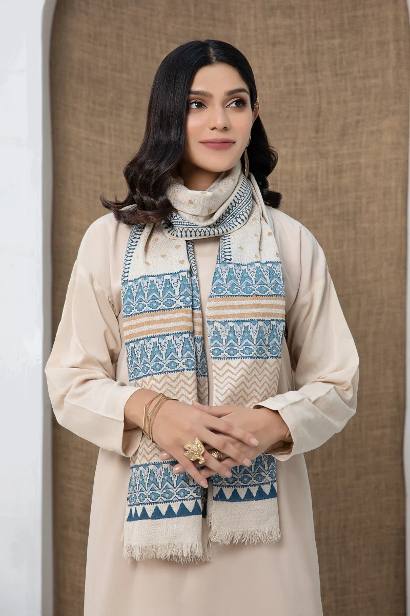 Scarf Off White MB-W21-155 - Image 2