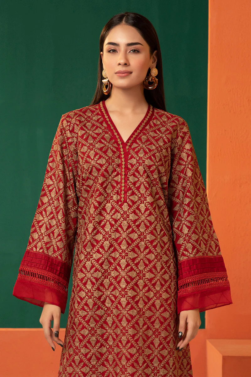 Shirt Red MB-W21-57 - Image 2