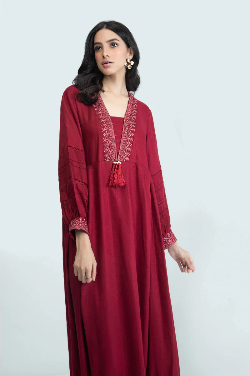 Shirt Maroon MB-W22-102 - Image 2