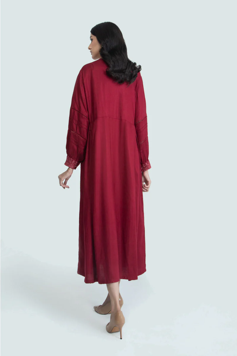 Shirt Maroon MB-W22-102 - Image 3