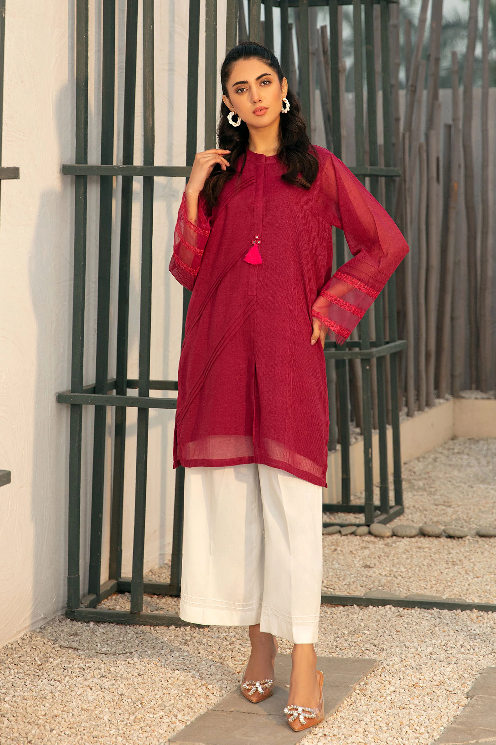 Shirt Magenta MB-W22-104