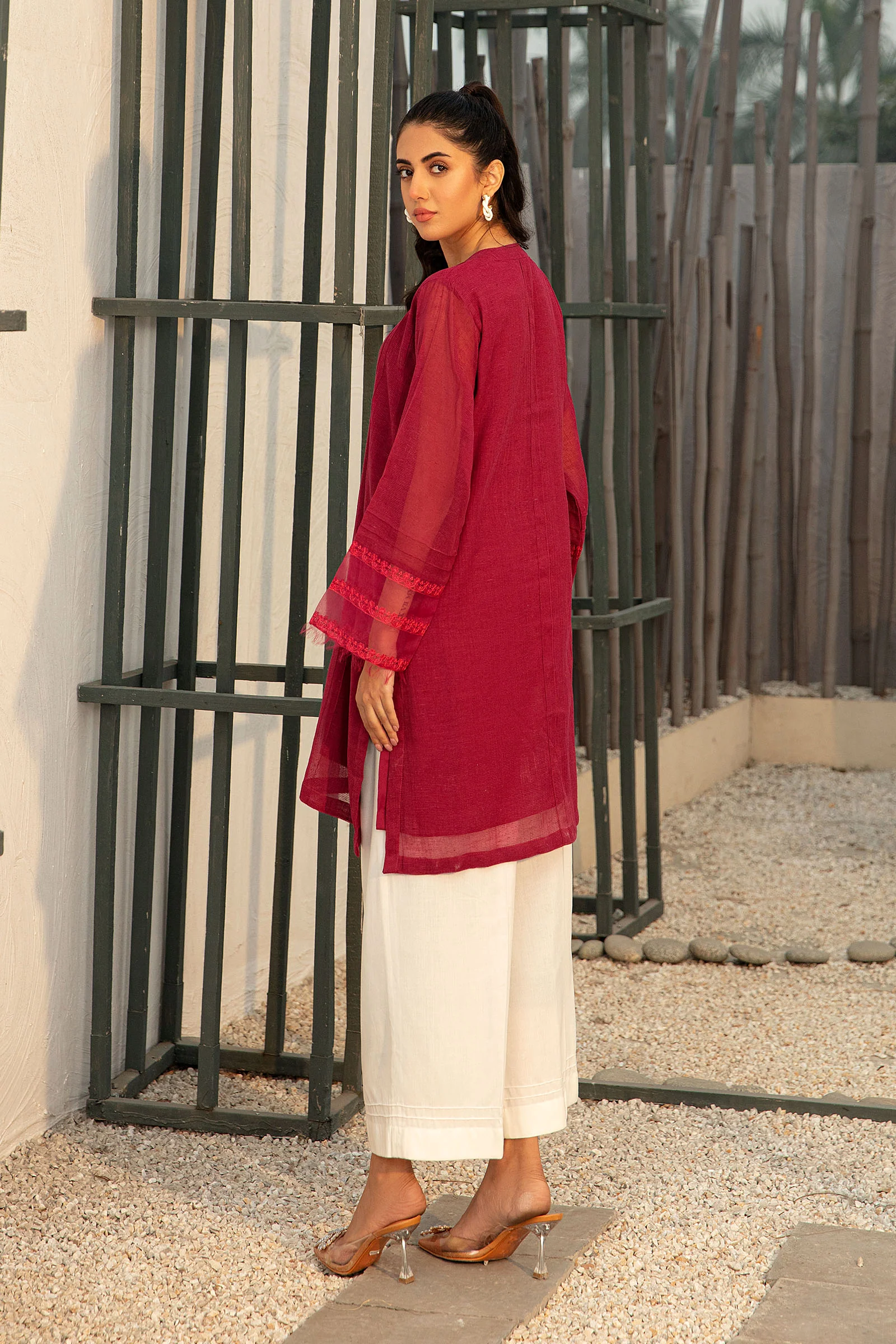 Shirt Magenta MB-W22-104 - Image 3