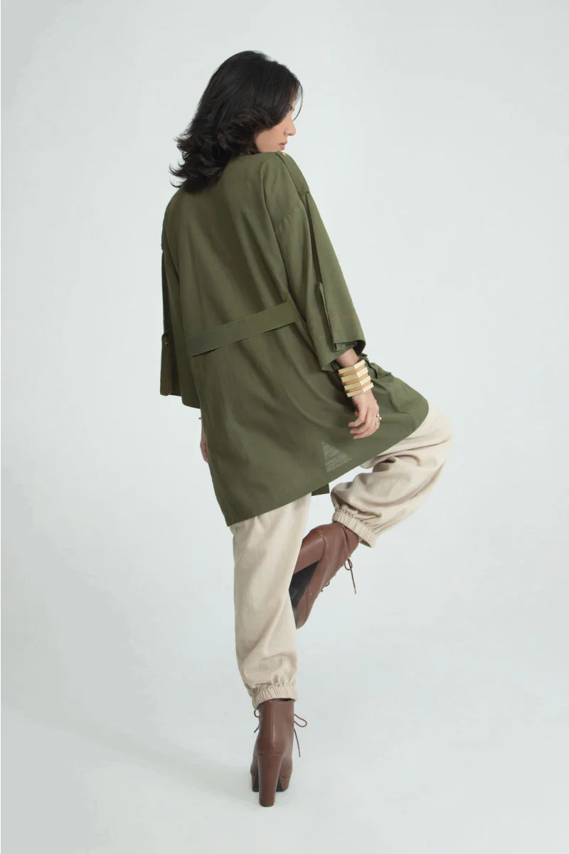 Shirt Green MB-W22-118 - Image 3