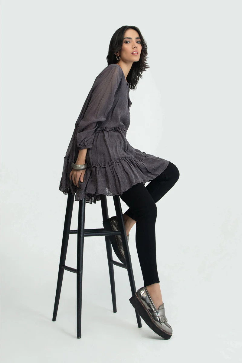 Shirt Grey MB-W22-145 - Image 2