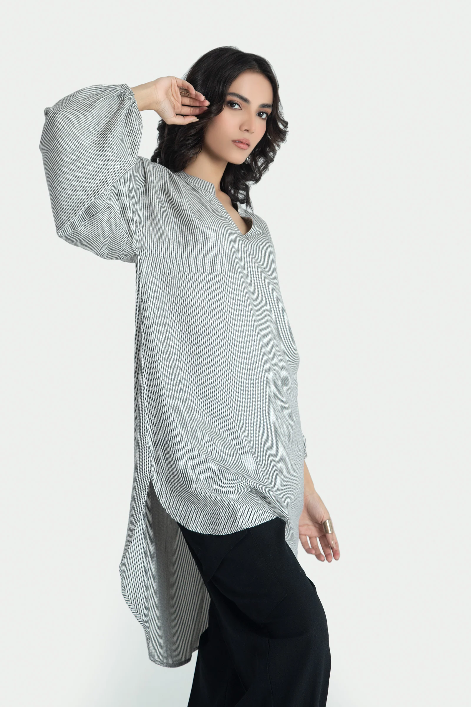 Shirt White MB-W22-187 - Image 2