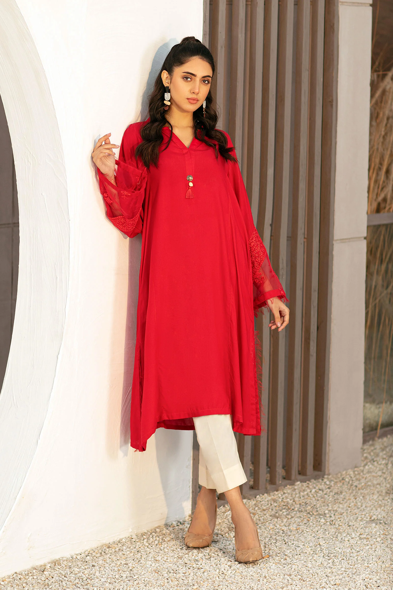 Shirt Red MB-W22-202 - Image 3