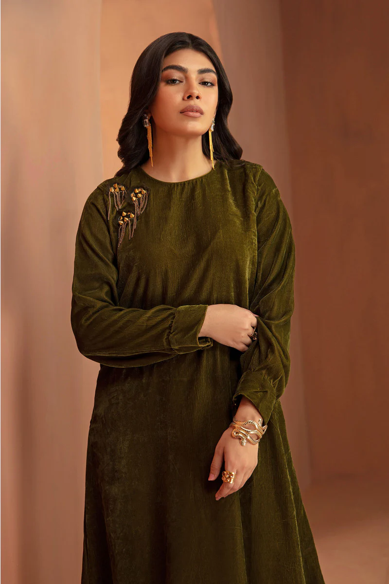 Shirt Olive Green MB-W22-254 - Image 3