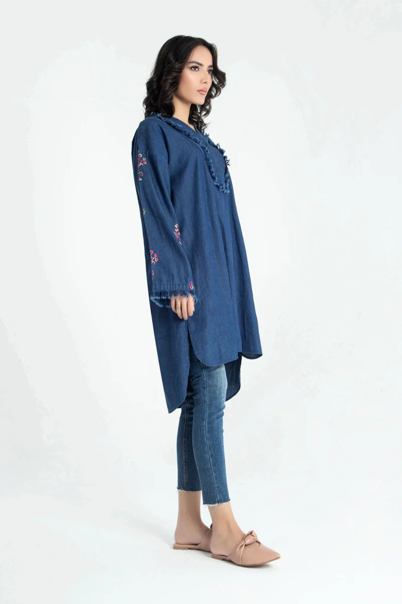 Shirt Blue MB-W22-256 - Image 4