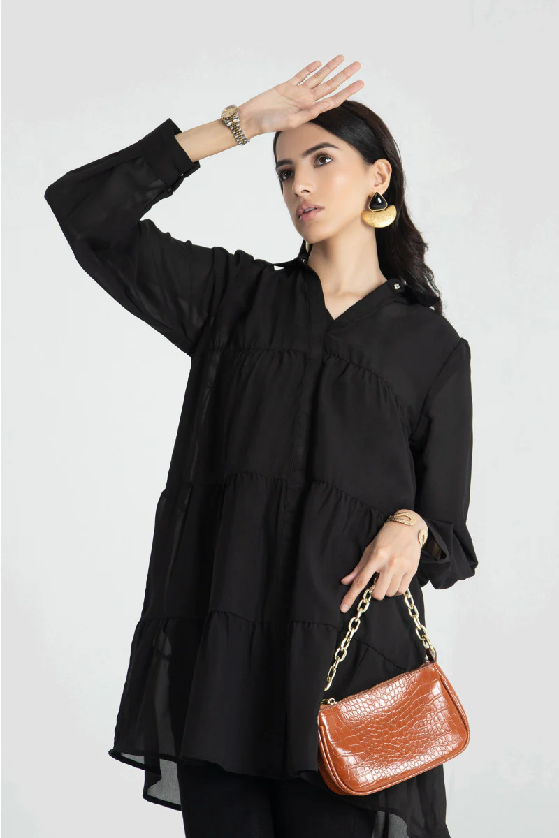 Shirt Black MB-W22-264 - Image 2