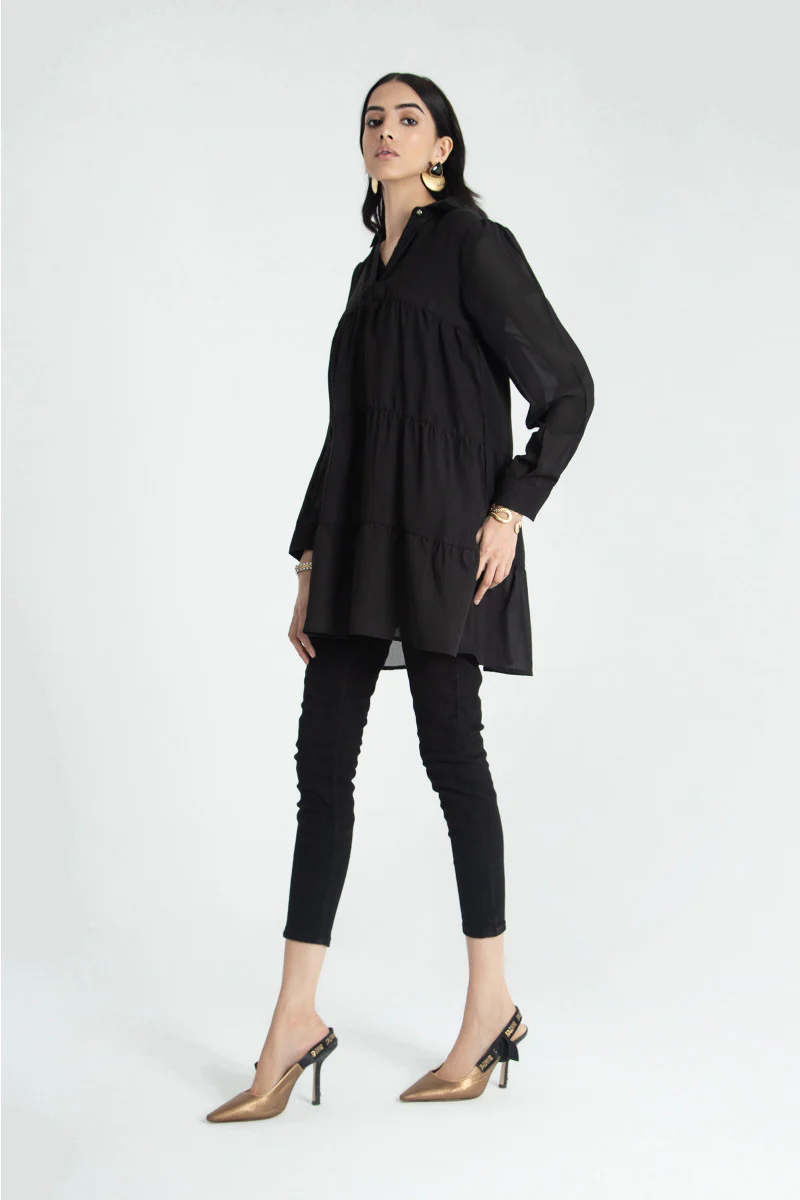 Shirt Black MB-W22-264 - Image 3
