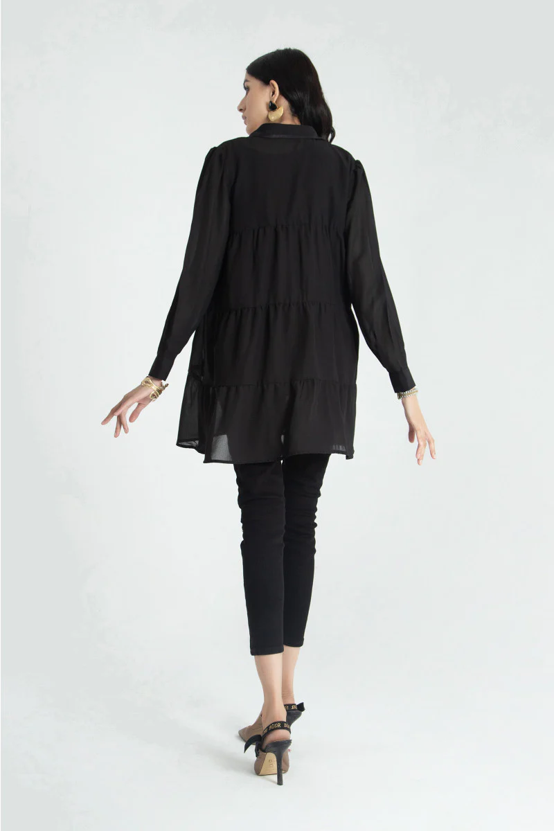 Shirt Black MB-W22-264 - Image 4
