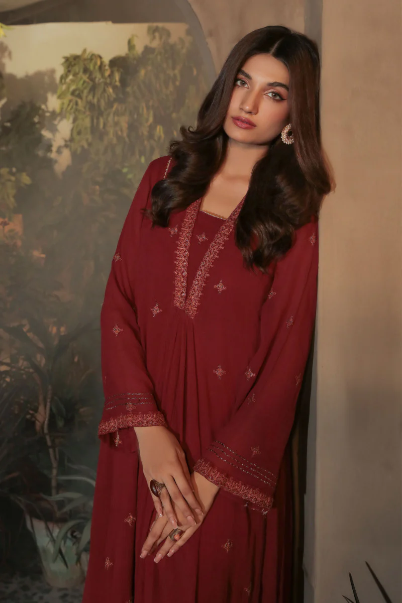 Suit Maroon MB-W22-285 - Image 2