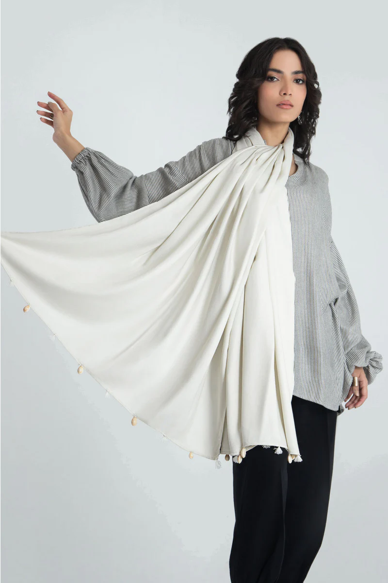 Scarf Off White MB-W22-296 - Image 2