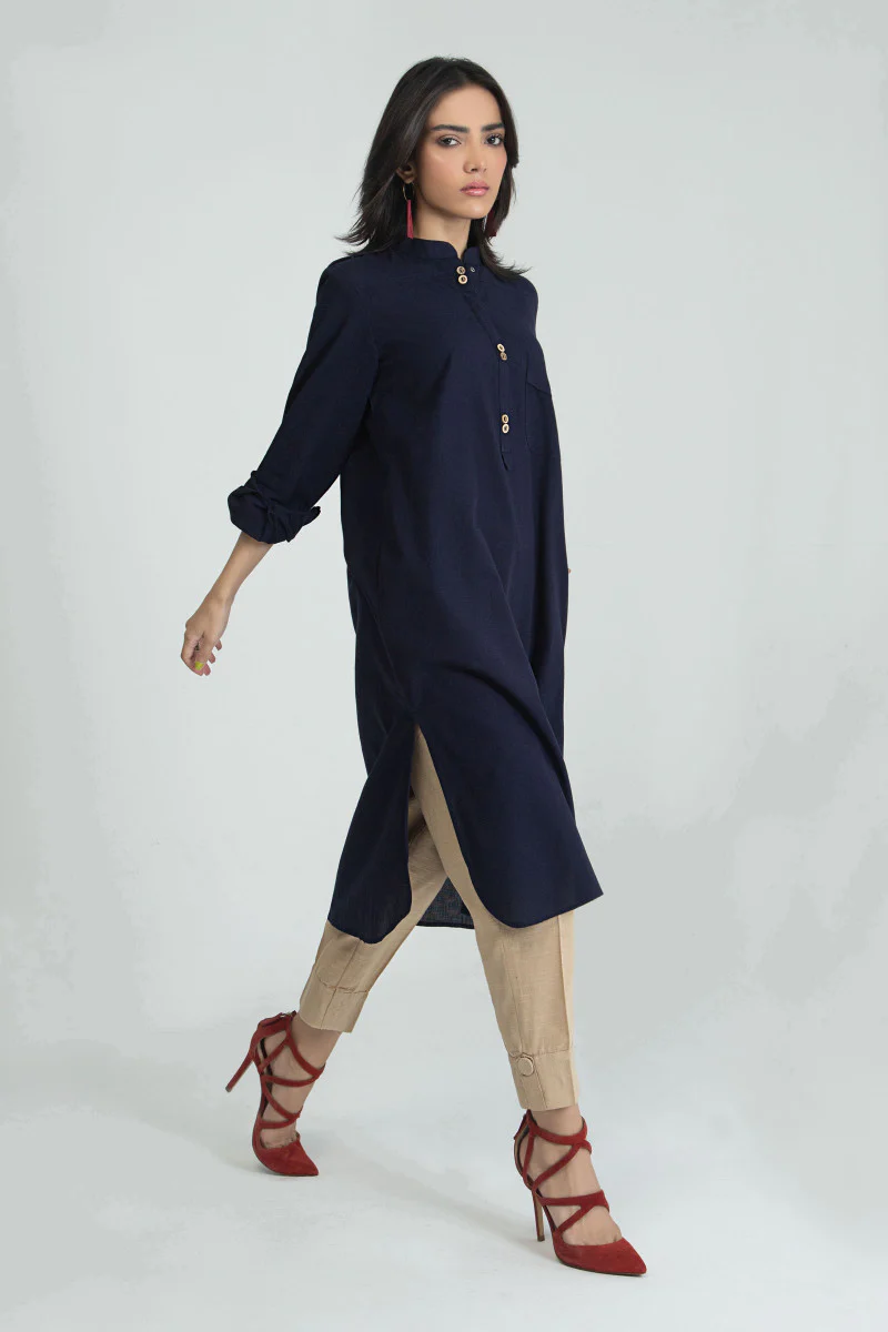 Shirt Blue MB-W22-324 - Image 3
