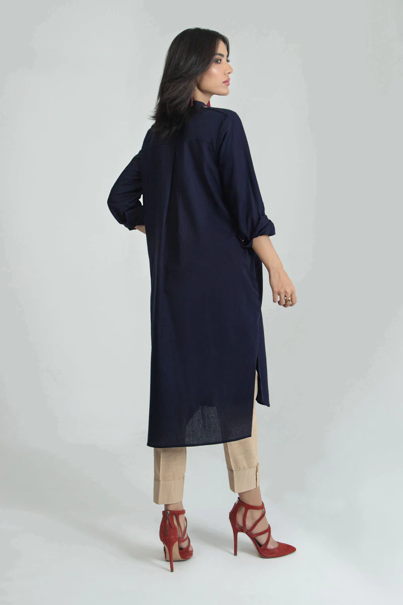 Shirt Blue MB-W22-324 - Image 4