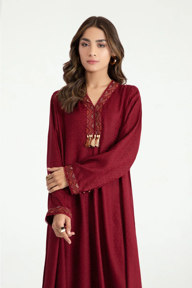 Shirt Maroon MB-W22-56 - Image 2
