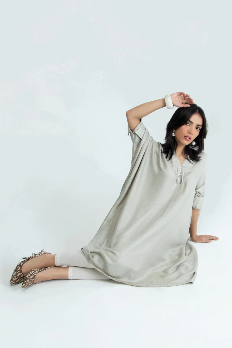 Shirt Grey MB-W22-73 - Image 3