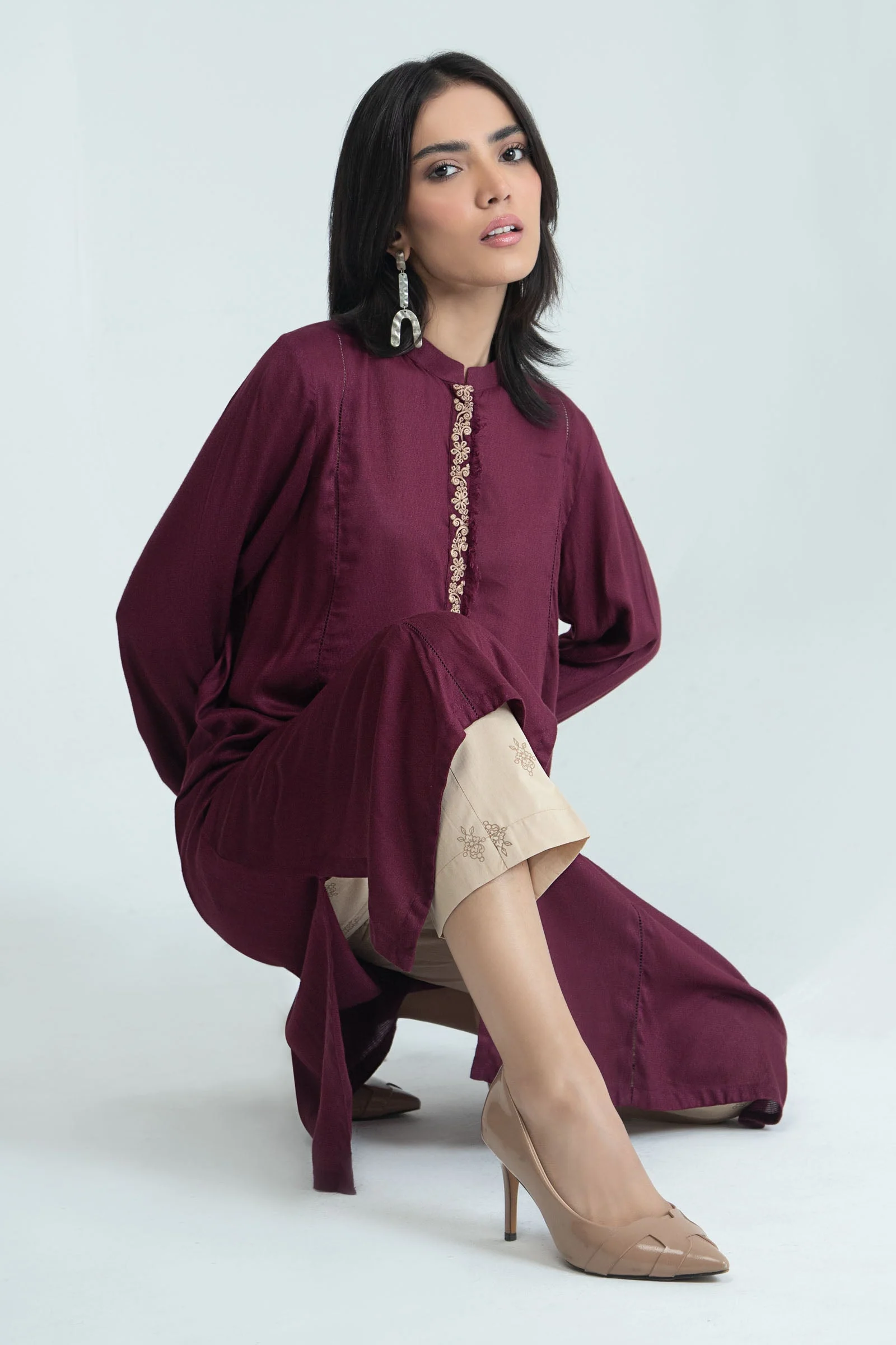 Shirt Plum MB-W22-74 - Image 2
