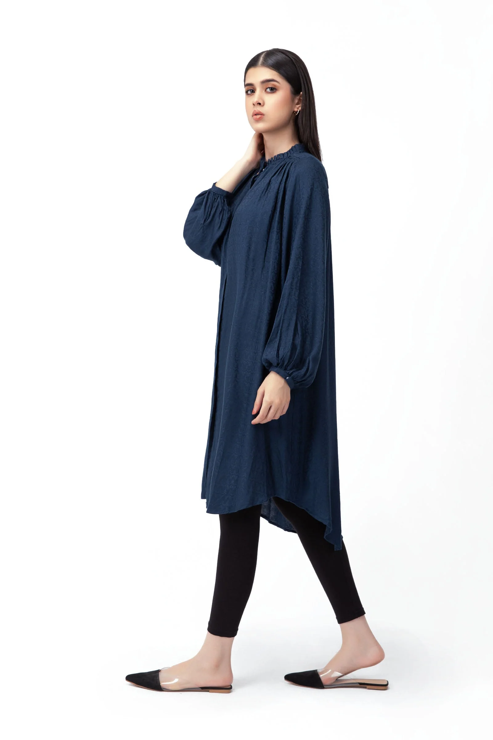 Shirt Teal blue MB-W23-125 - Image 3