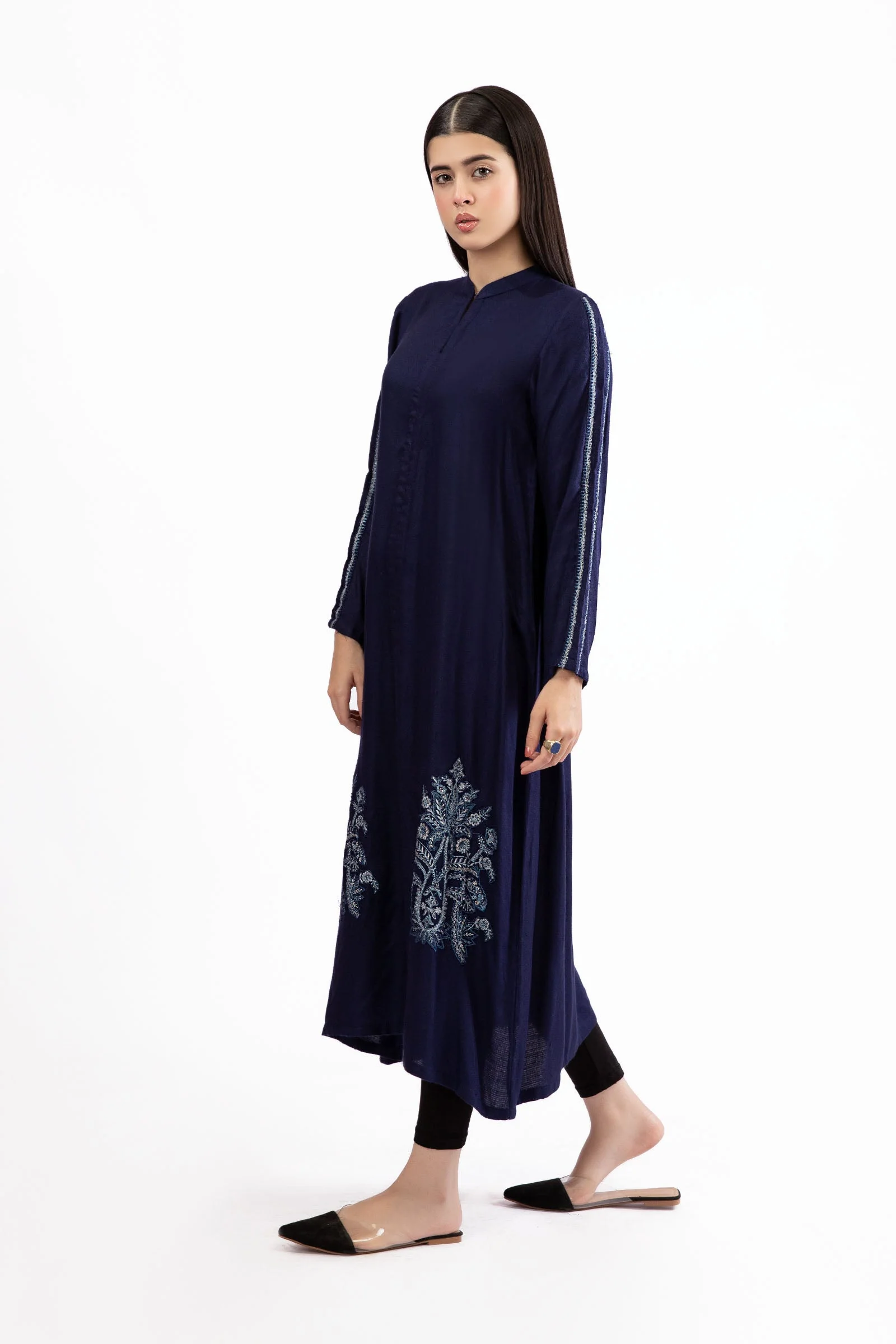 Shirt Navy Blue MB-W23-133 - Image 4