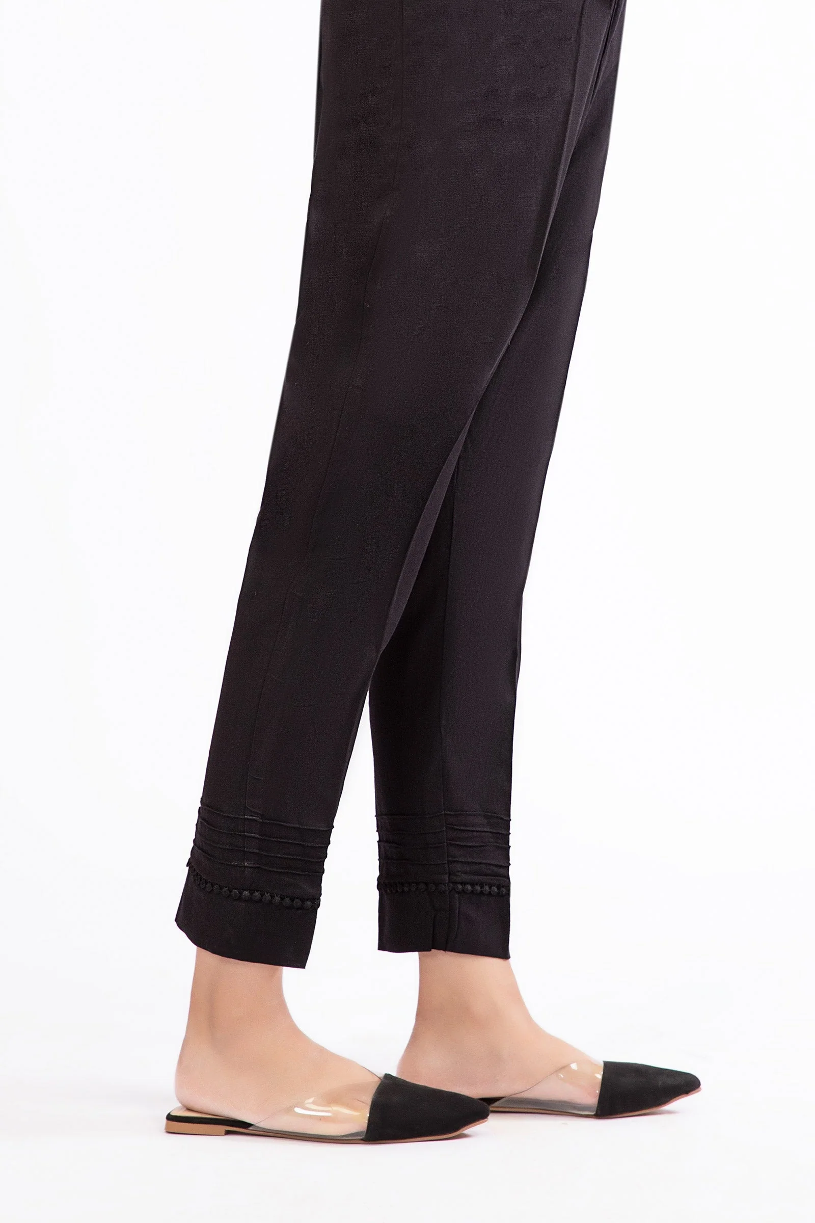 Dyed Khaddar Trouser | MB-W23-177 - Image 2