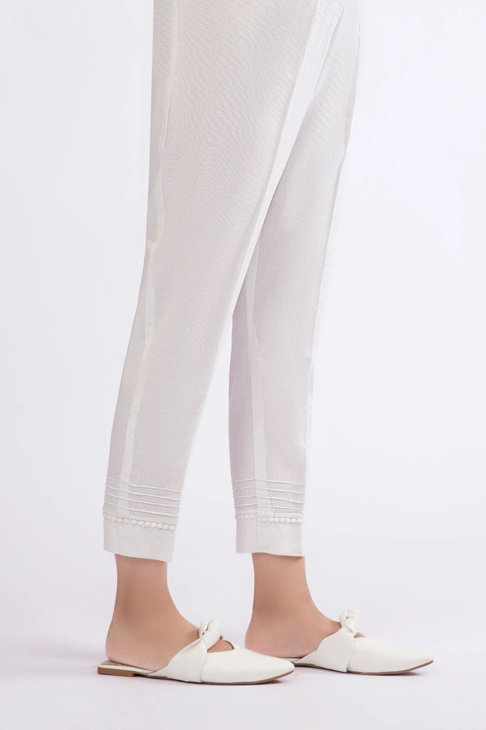 Dyed Khaddar Trouser | MB-W23-177 - Image 2