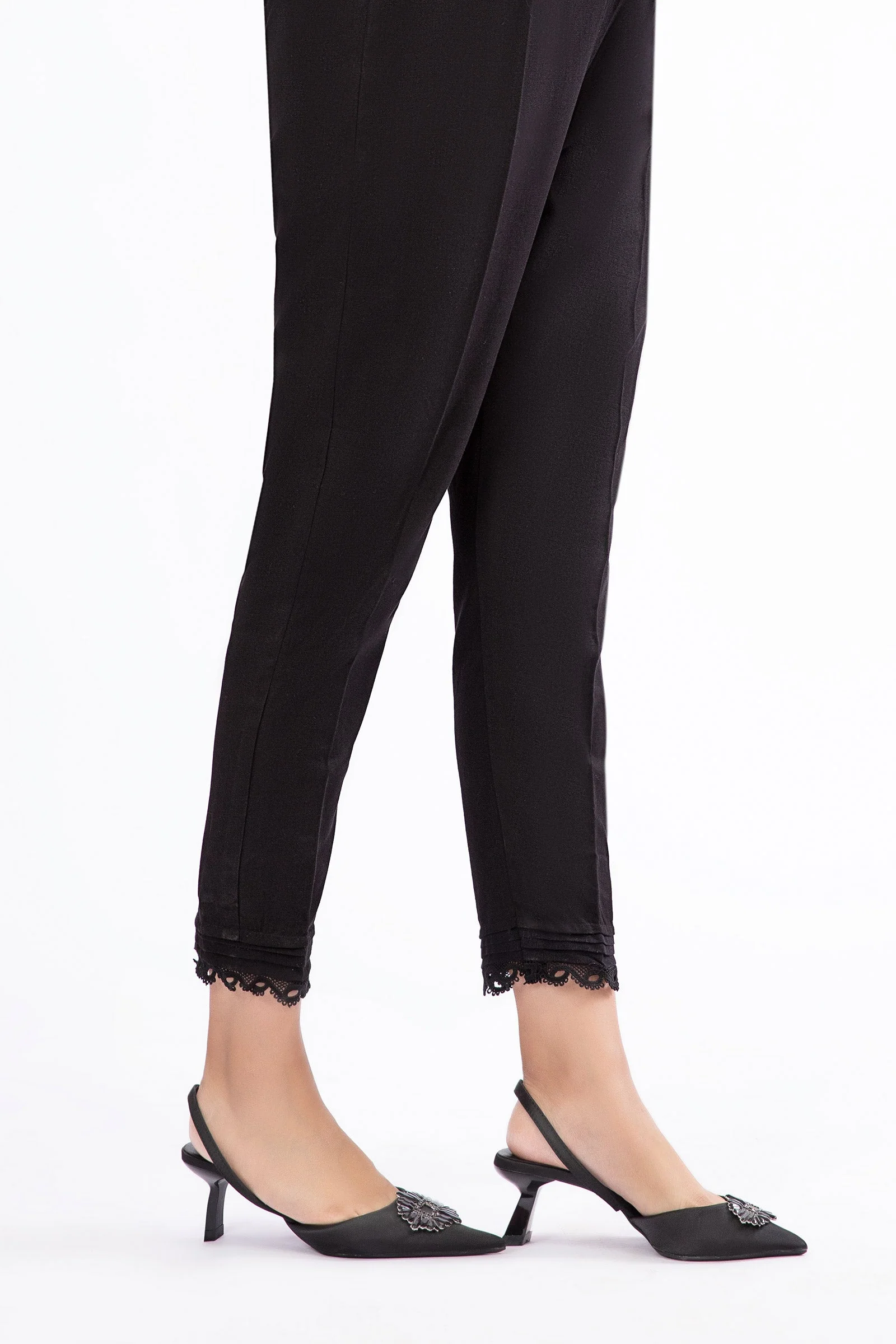 Dyed Khaddar Trouser | MB-W23-189 - Image 2