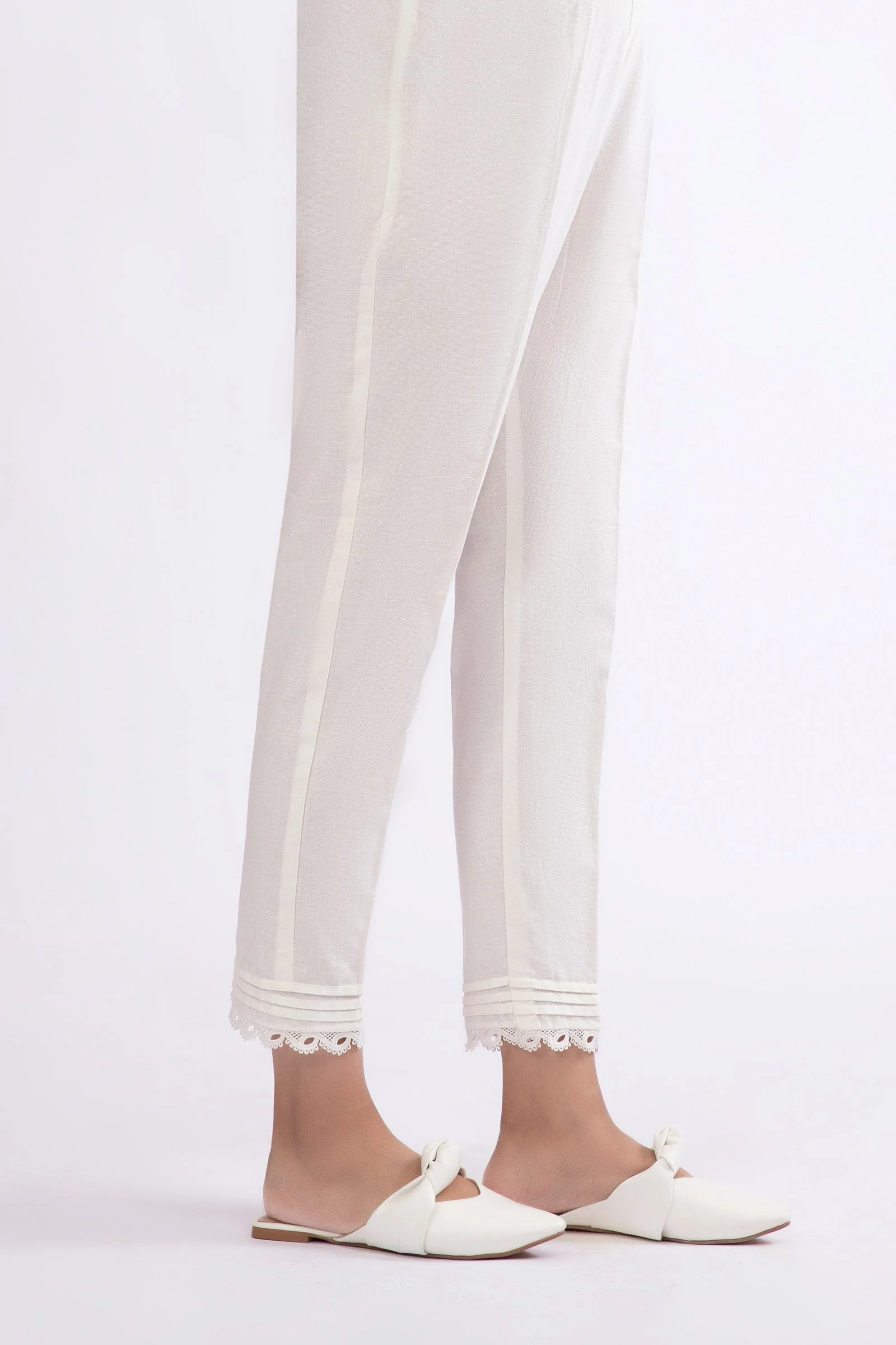 Dyed Khaddar Trouser | MB-W23-189 - Image 2