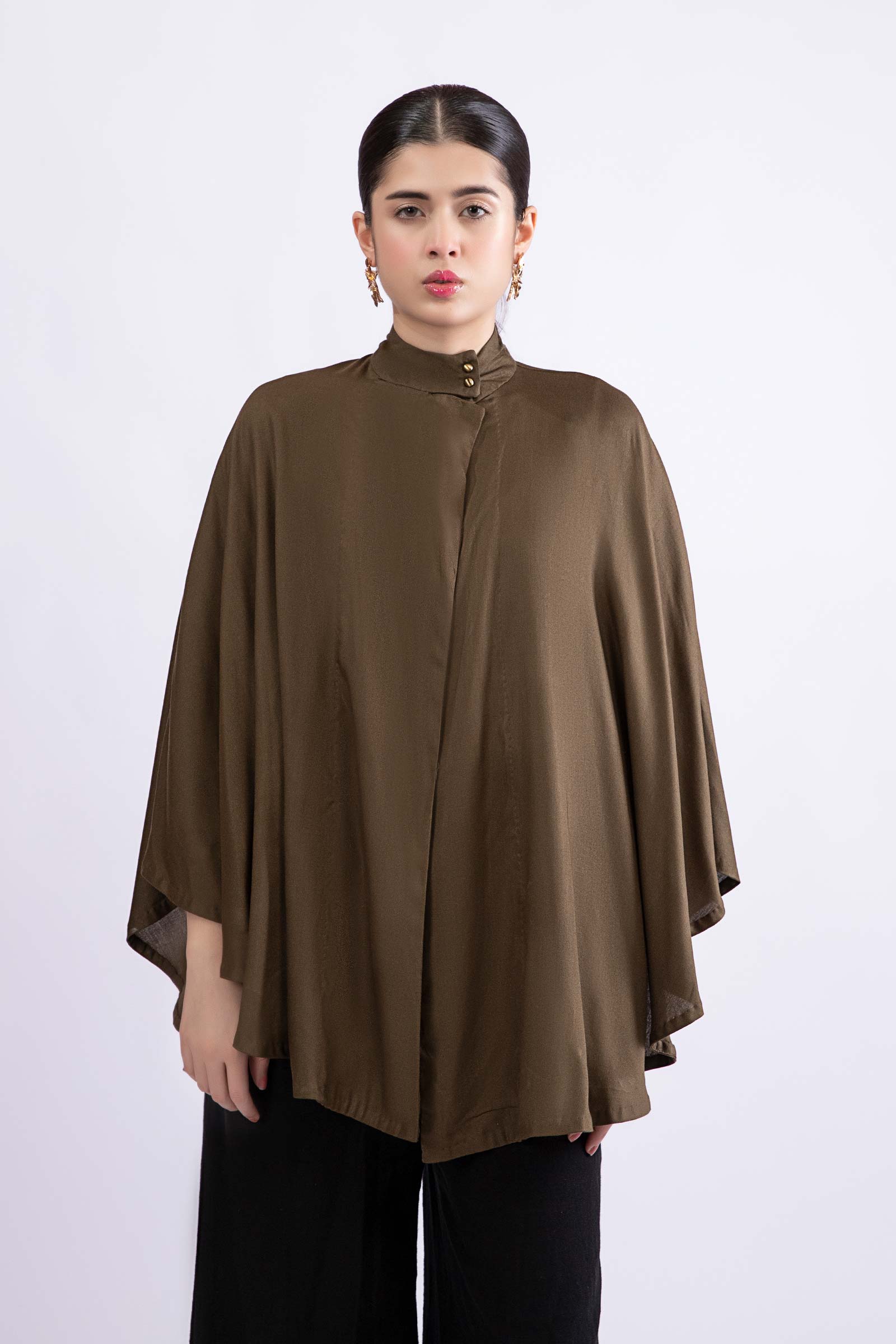 Cape shawl Green
