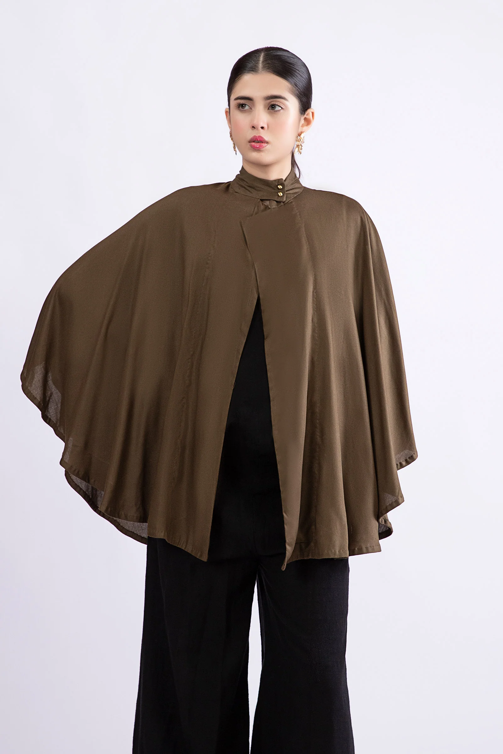 Cape shawl Green - Image 2