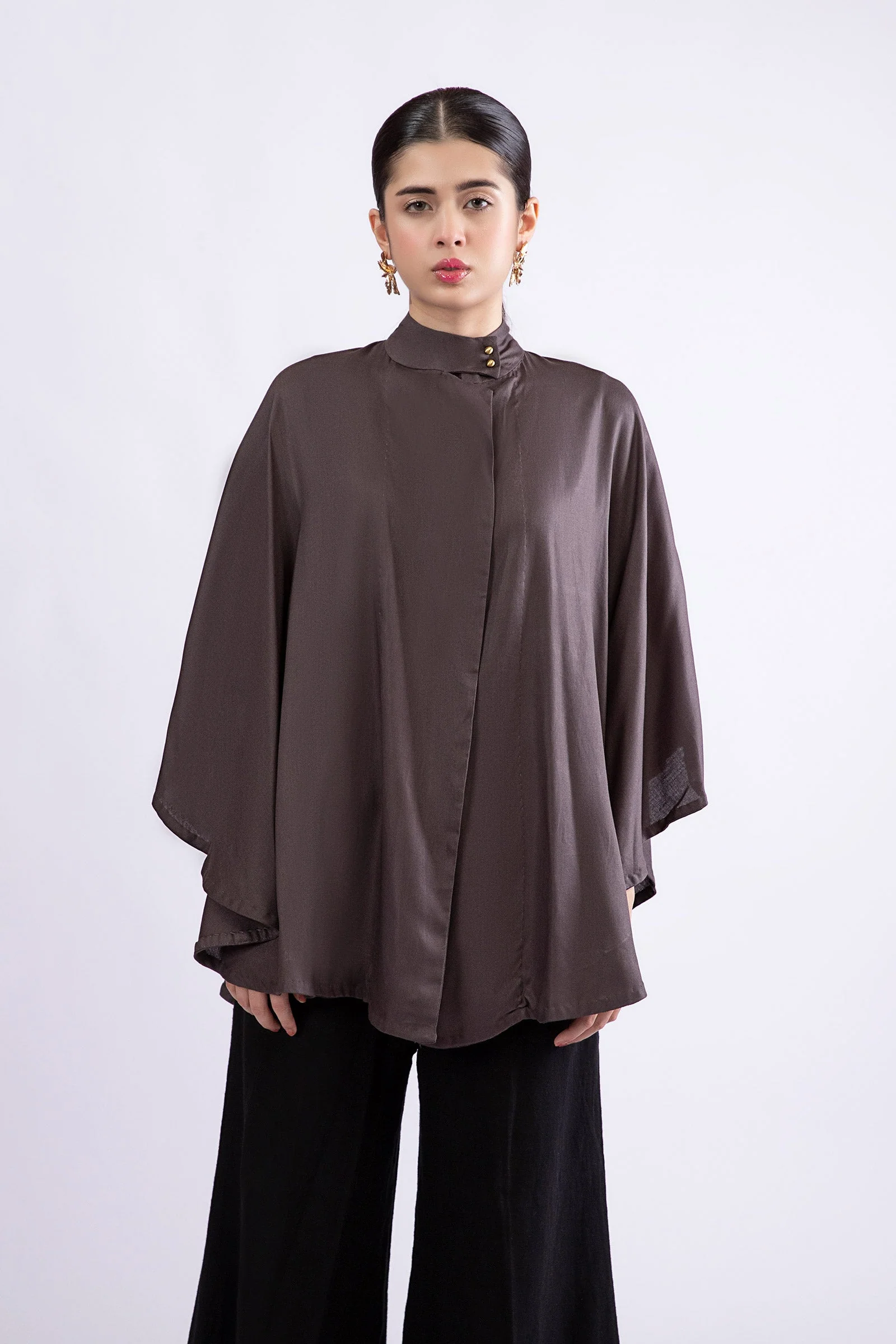 Cape shawl Grey - Image 2
