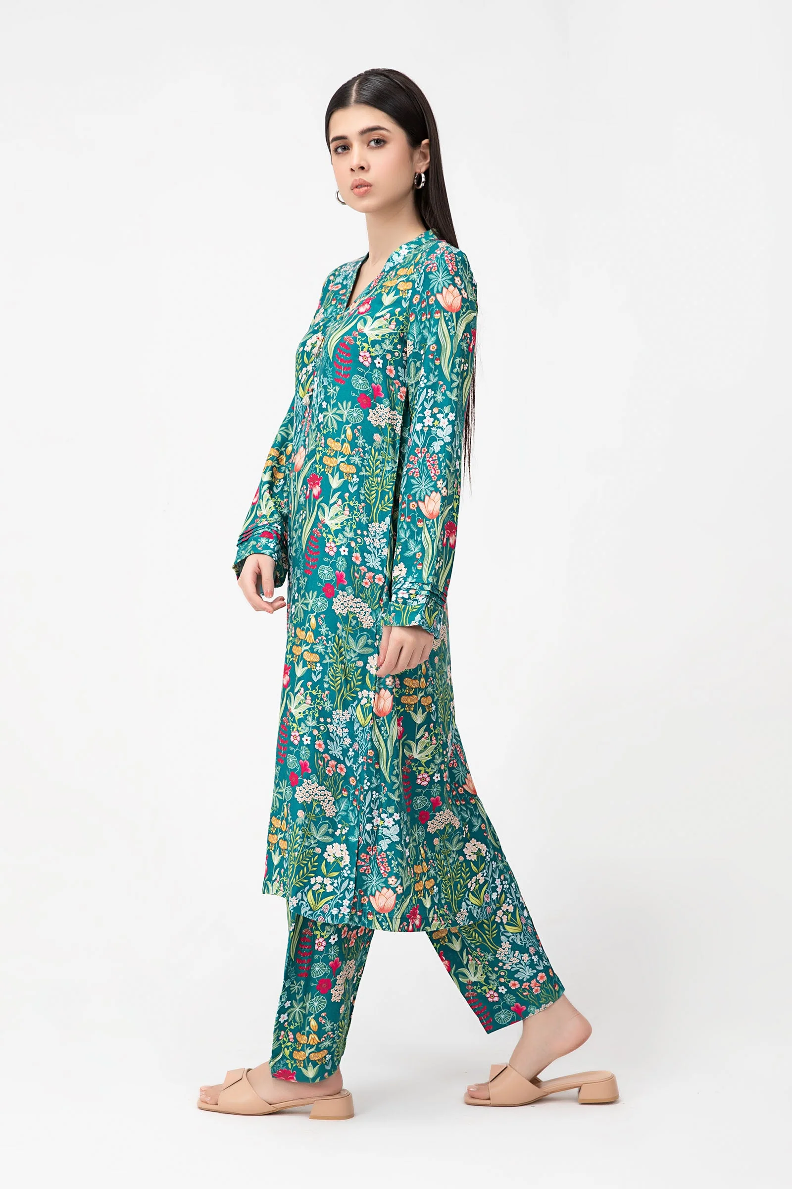 Suit Teal blue MB-W23-211 - Image 3