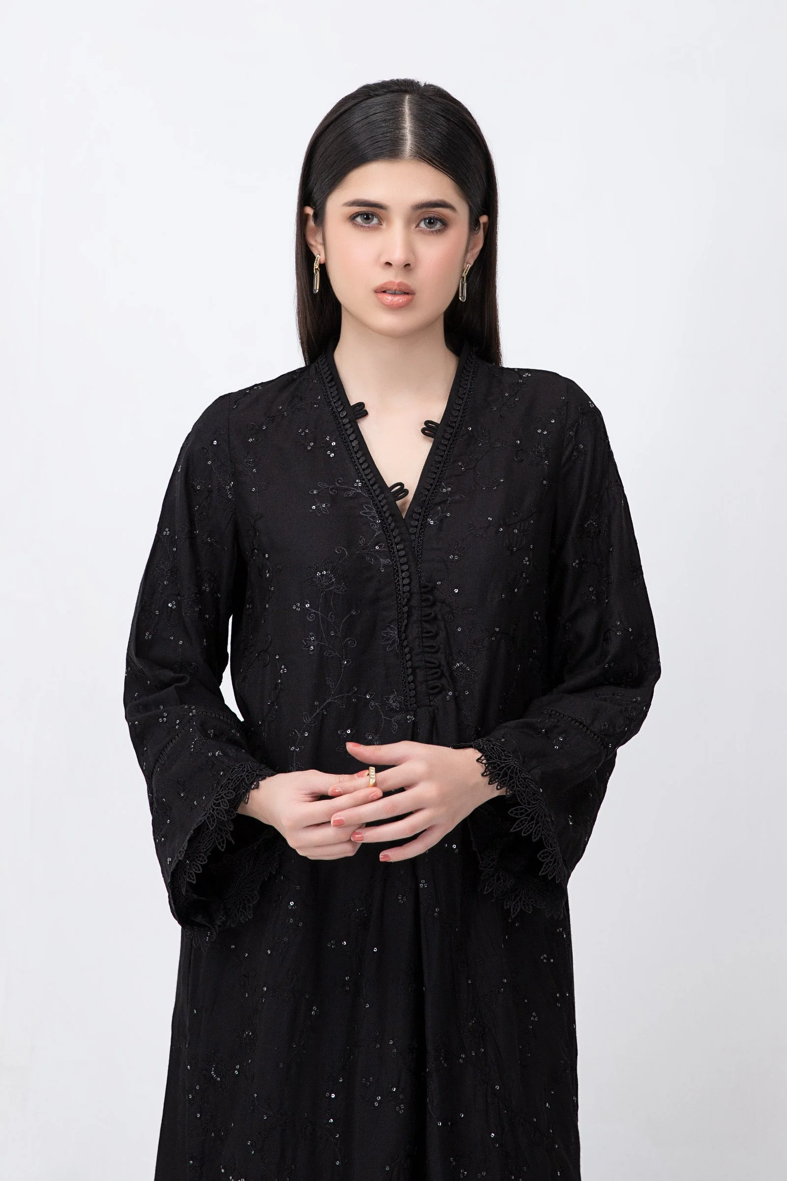 Shirt Black MB-W23-27 - Image 2